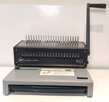 GBC CombBind C250 PRO RILEGATRICE - Perfettamente funzionante + LOTTO di pettini (9 scatole)