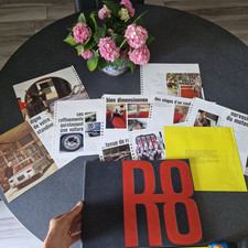 R8 RENAULT 1962 Rare Dossier  pour concessionnaire lancement de la R8