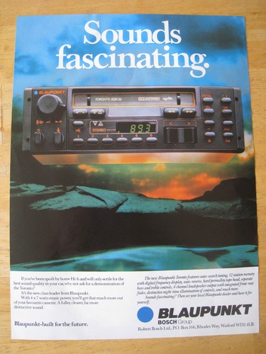 Blaupunkt bosch group sounds - blaupunkt,