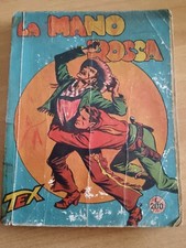 TEX N°1 " LA MANO ROSSA" " SPILLATO TRE STELLE 1964