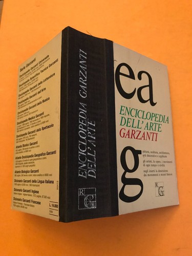 Enciclopedia dell arte - enciclopedia, dell'arte
