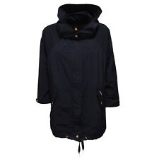 Giubbotto Giacca A Vento Impermeabile oversize donna blu S WOOLRICH ANORAK 7881X
