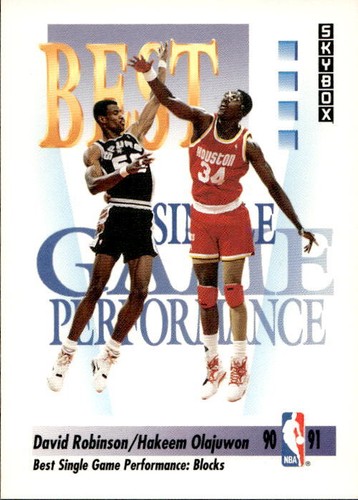 Card nba akeem olajuwon - card,