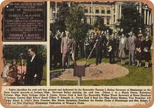 Insegna in metallo - Cartolina