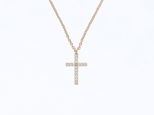Collana croce ciondolo