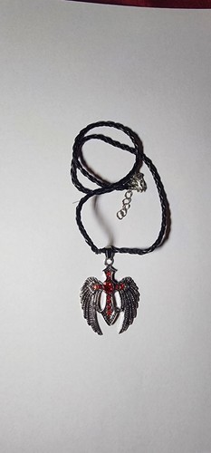Collana con ciondolo croce - , ad
