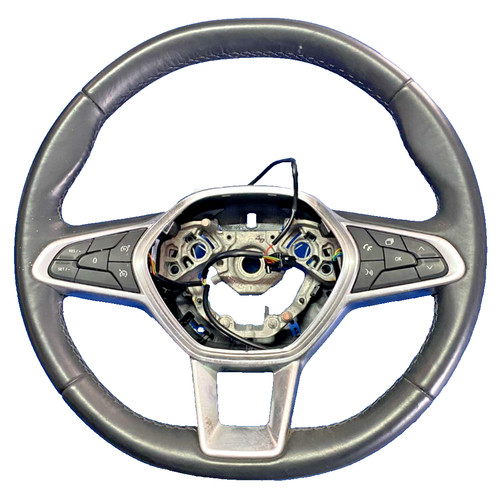 Volante sterzo pelle con - sterzo, in