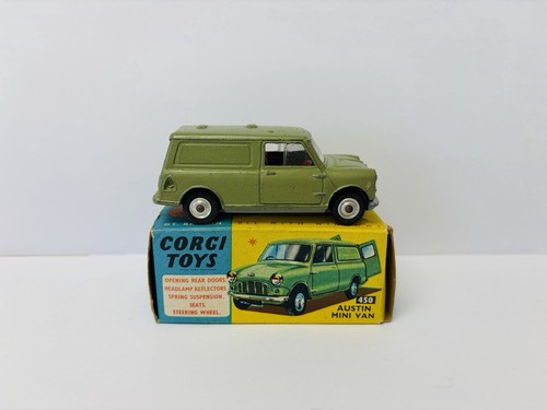 Corgi toys 450 austin - mini, van