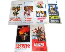6 LOCANDINE film anni '70