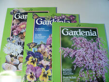 RIVISTA GARDENIA N° 45 47 48 GENNAIO MARZO APRILE 1988 VIOLE PIANTE SASSO 