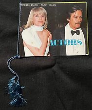 CALENDARIETTO DA BARBIERE ACTORS 1980 - DELON SOPHIA LOREN POZZETTO BRANDO