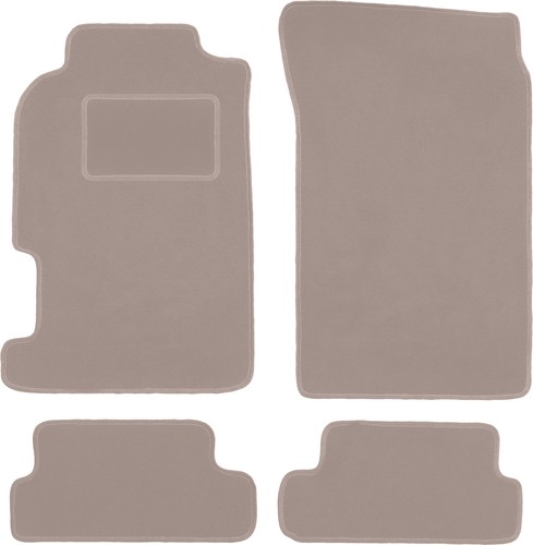 Tappetini velluto beige - tappetini,