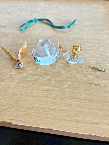 Cristallo swarovski angelo - swarovski, di