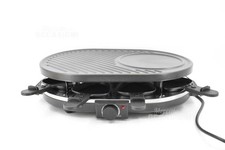 Raclette Elettrica Con 8 Padelline
