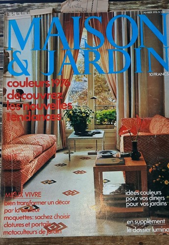 Febbraio 1976 maison - 1976, jardin