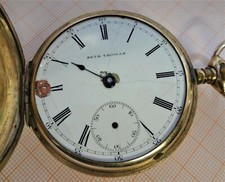 OROLOGIO TASCA SETH THOMAS ILLINOIS DORATO