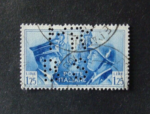 Perfin italia regno - -italia, 1941