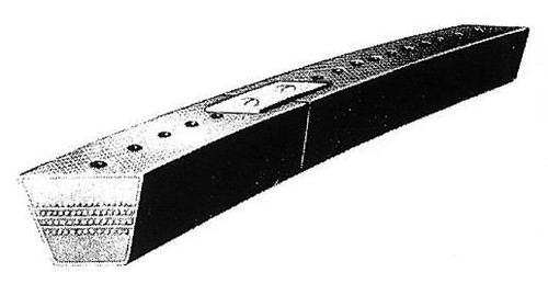 Cinghia trapezoidale preforata - cinghia,