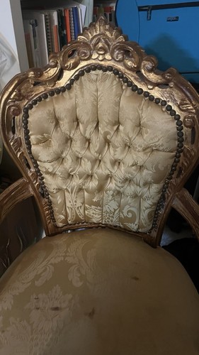 Poltrona stile francese luigi - poltrona,