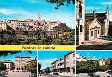 Labin vedute della città