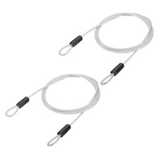 2 Pezzi Cavo in Acciaio Inox