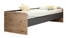 Set di mobili KAELI per camera da letto dei ragazzi/ospiti in legno laminato