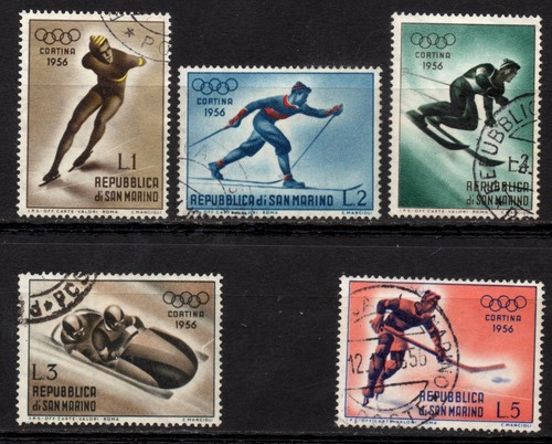 San marino 1955 428 432 - marino,