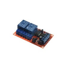 Scheda 2 Relay Relè Monostabile Bistabile 12V Dc 10A SONGLE SRD-12VDC-SL-C SPDT