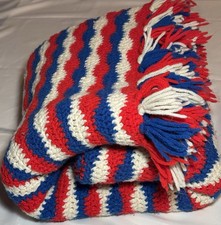 Coperta afgana vintage fatta a