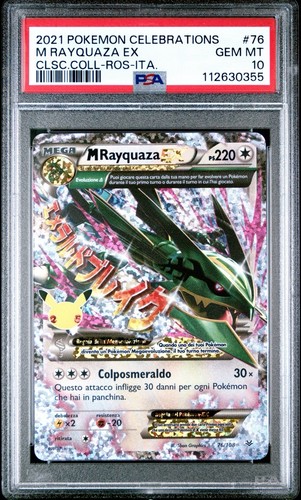 Rayquaza gran festa psa10 - m,