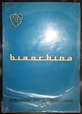 MANUALE D'OFFICINA ORIGINALE AUTOBIANCHI BIANCHINA TRASFORMABILE 1957 - usato