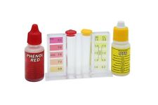 Kit Analizzatore a Gocce per Piscina Test Analisi Acqua Piscina CLORO & PH