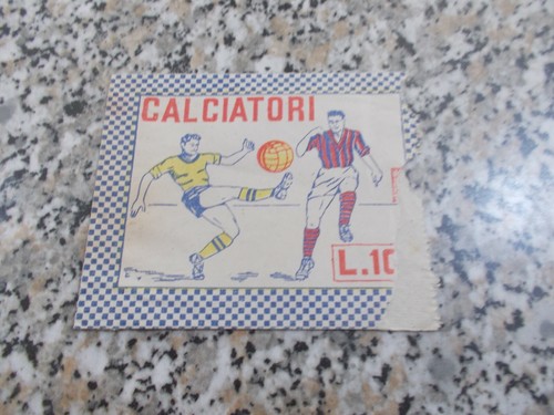 Bustina album calciatori - bustina,