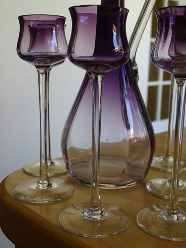 Moser ancien service verres - ancien,