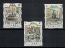 FONTANE 2ª EMISSIONE PERUGIA - BOLOGNA E FIRENZE. FRANCOBOLLI NUOVI ANNO 1974
