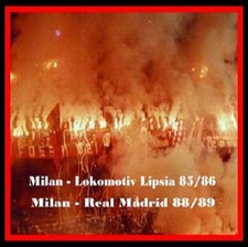CD TIFO CURVA SUD BRIGATE FOSSA MILAN  88/89   AC MILAN ULTRA' SUPPORTERS SONGS
