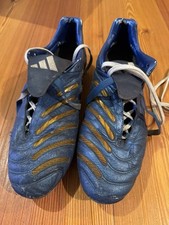 Scarpe da Calcio Adidas Predator Pulse TRX FG Blu 2004 RARE art 519580 Beckham