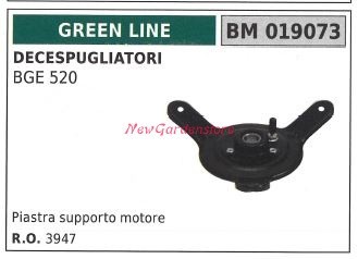 Piastra supporto motore - piastra,