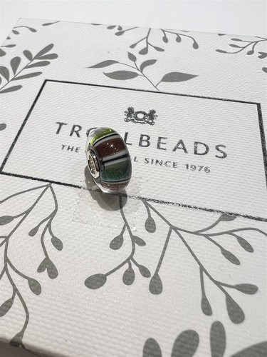 Charm trollbeads vetro - trollbeads, in