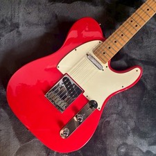 Fender USA American Standard Telecaster 2000 usato ontano hot rod rosso con c...