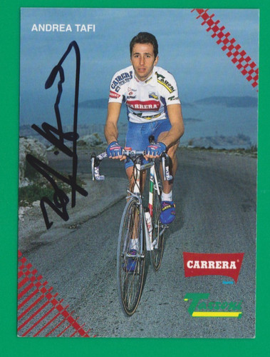 Cyclisme carte cycliste andrea - carte,