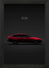 Alfa Romeo GTV6 Red 1986