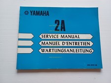 Yamaha Motore Fuoribordo 2A 1976 manuale officina riparazione originale