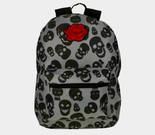 Zaino metropack rosa skulls - metropack,