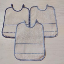 3 Bavaglini con tela aida da