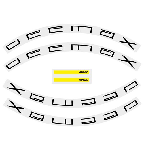 Set adesivi due - ruote, per