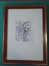 Magdalo Mussio Incisione acquaforte acquatinta