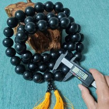 Collana Perline Nere 30mm 54