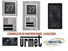 PULSANTIERA URMET 2 m numero civico 2 pulsanti  1145/500 1148/22 1148/62 1148/50