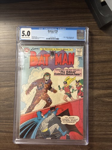 Batman 159 cgc 0 - batman, 5.0